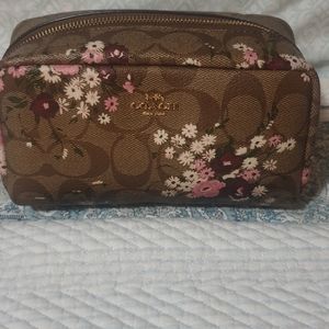 Coach cosmetic bag